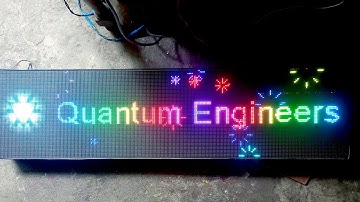 Huidu HD-D15 with P4 rgb LED Panel