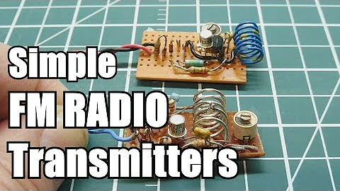Simple FM Radio Transmitter Operation and Theory