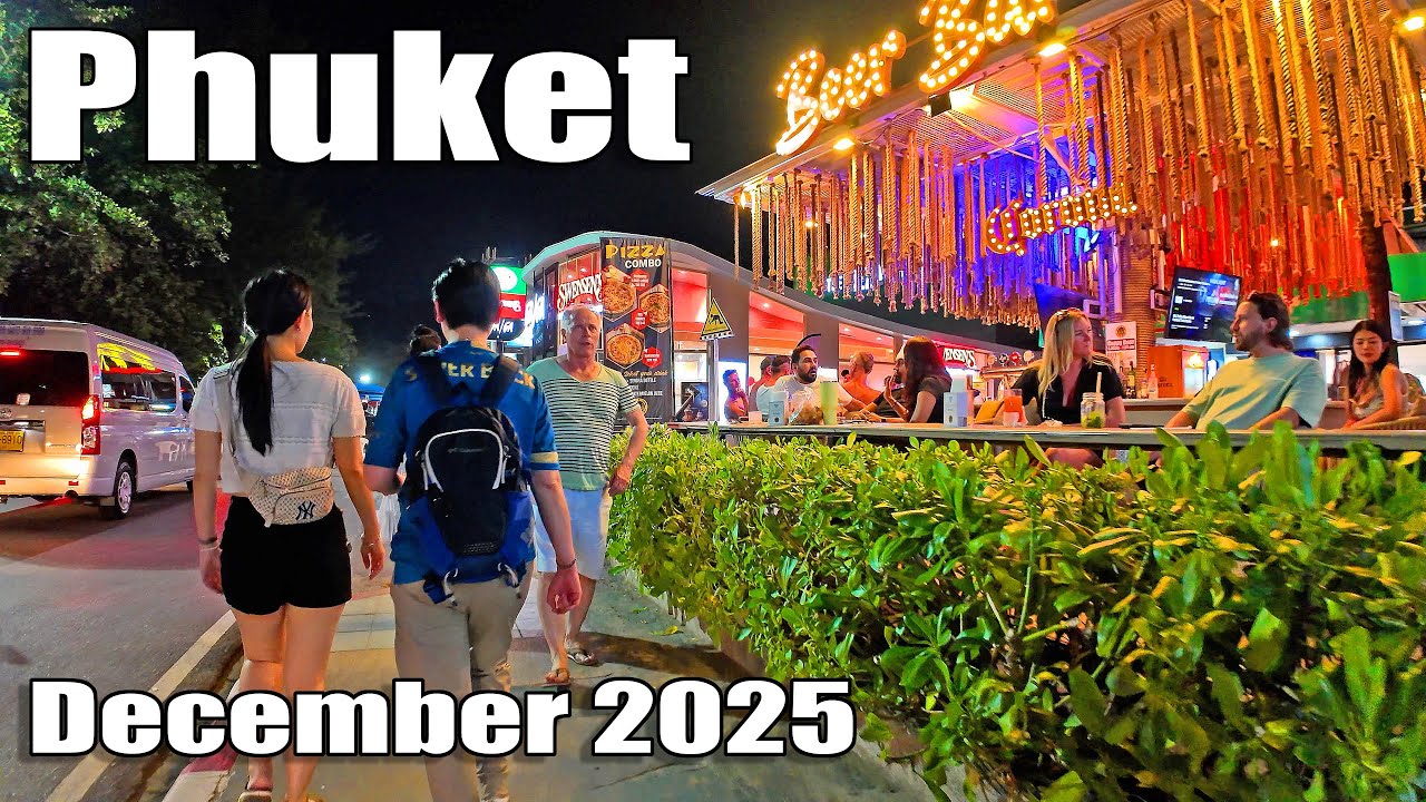 PATONG BEACH Phuket December 2025 - Beach Road - How is Phuket now