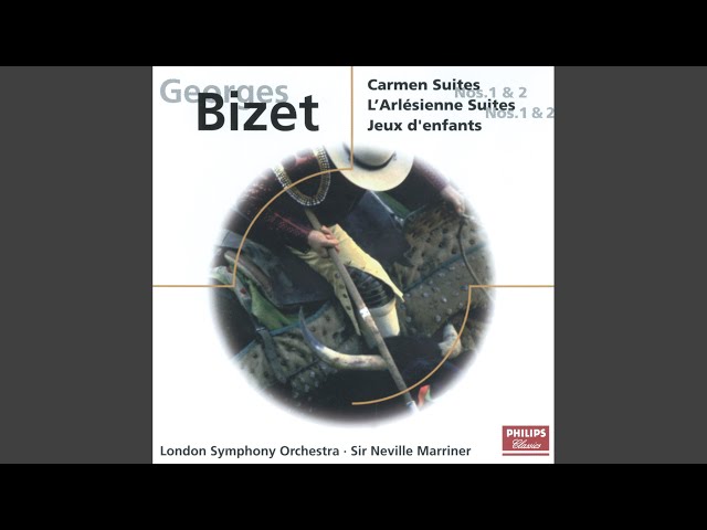 Bizet - L'Arlésienne, suite n°1: Prélude : Orch Symph Londres / N.Marriner