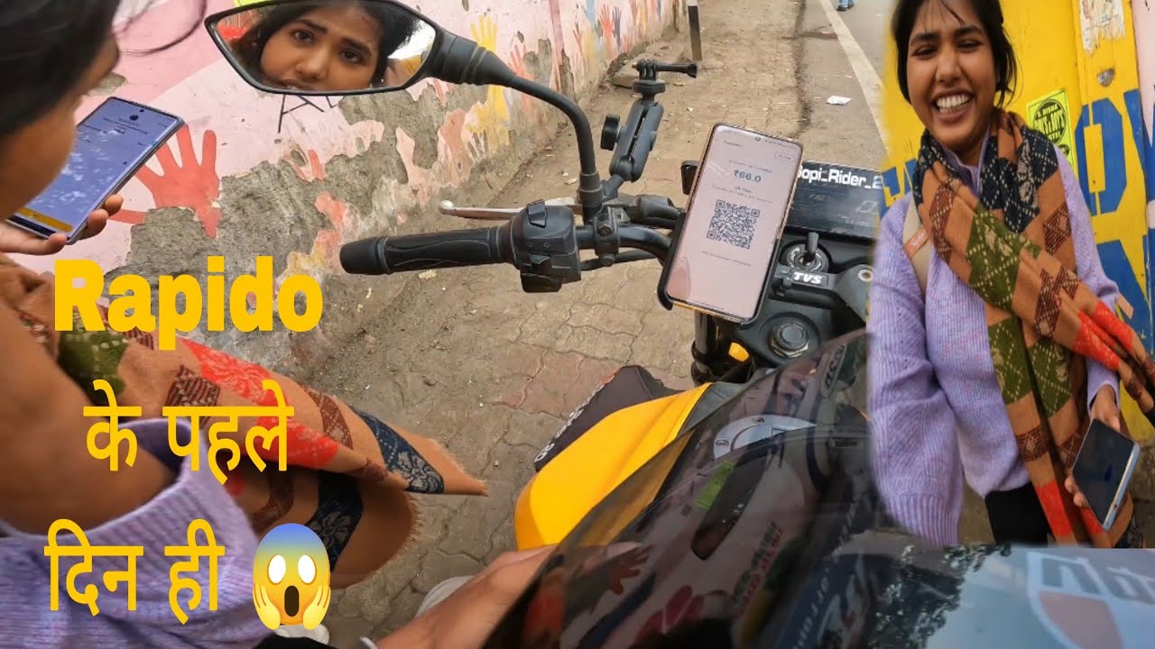 Rapido's first day in Patna 😱 | full day | 