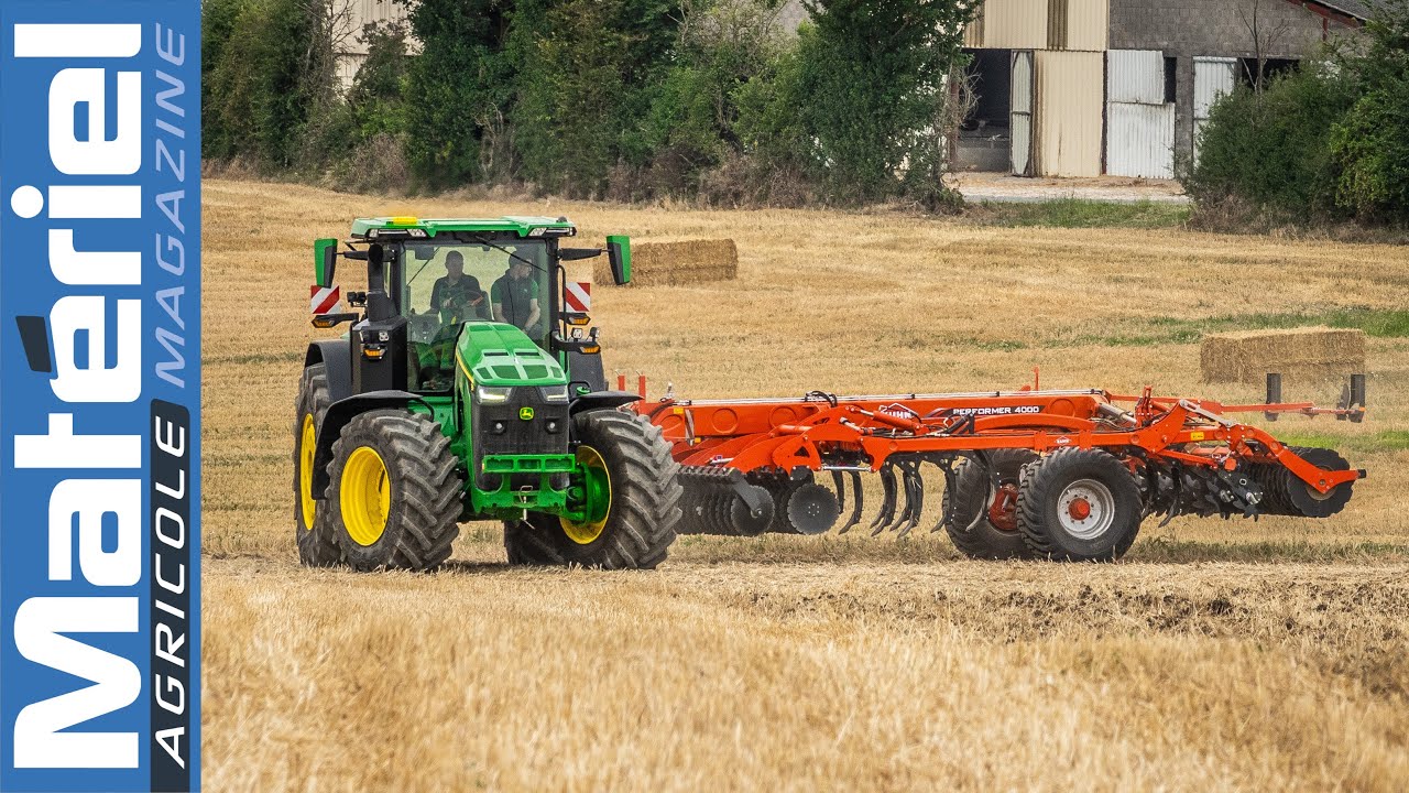 Essai du John Deere 8R370 by Matériel Agricole