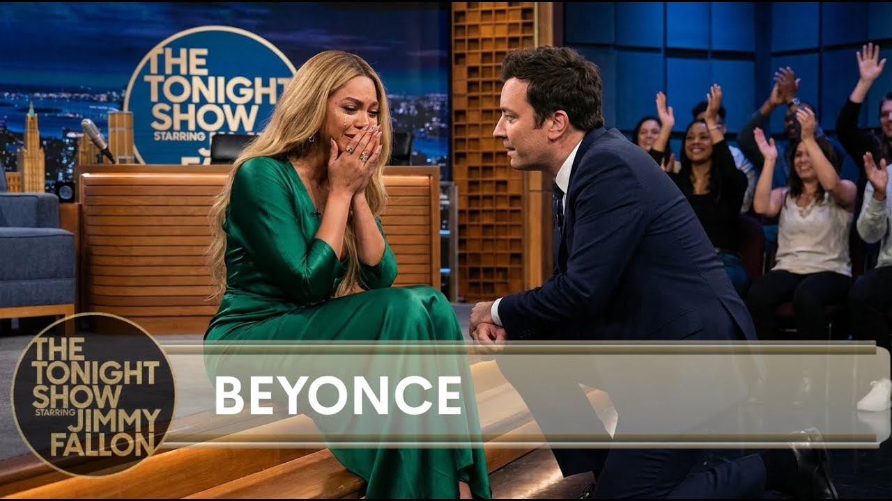 Jimmy Fallon STOPS Show When Beyoncé Admits