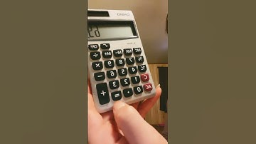 Sheeeesh on a calculator ￼