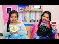 السا ضد انا تحدي الطبخ !!! Elsa vs Anna  Food COOKING Competition