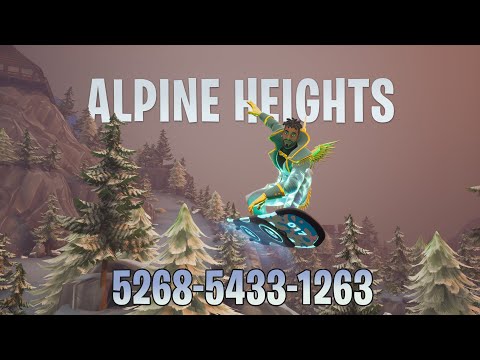 Alpine Heights: 5268-5433-1263 | Open-World Snowboarding Fortnite Game