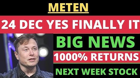 IT WILL DO WHAT?! Is Meten Holding Group (METX) Stock a BUY? Stock Prediction and Forecast