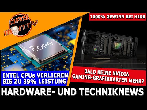 Bald keine Nvidia Gaming-Grafikkarten mehr?| Intel verliert 39% Leistung | ASRock B760M Steel Legend