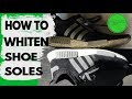 How to whiten shoes soles