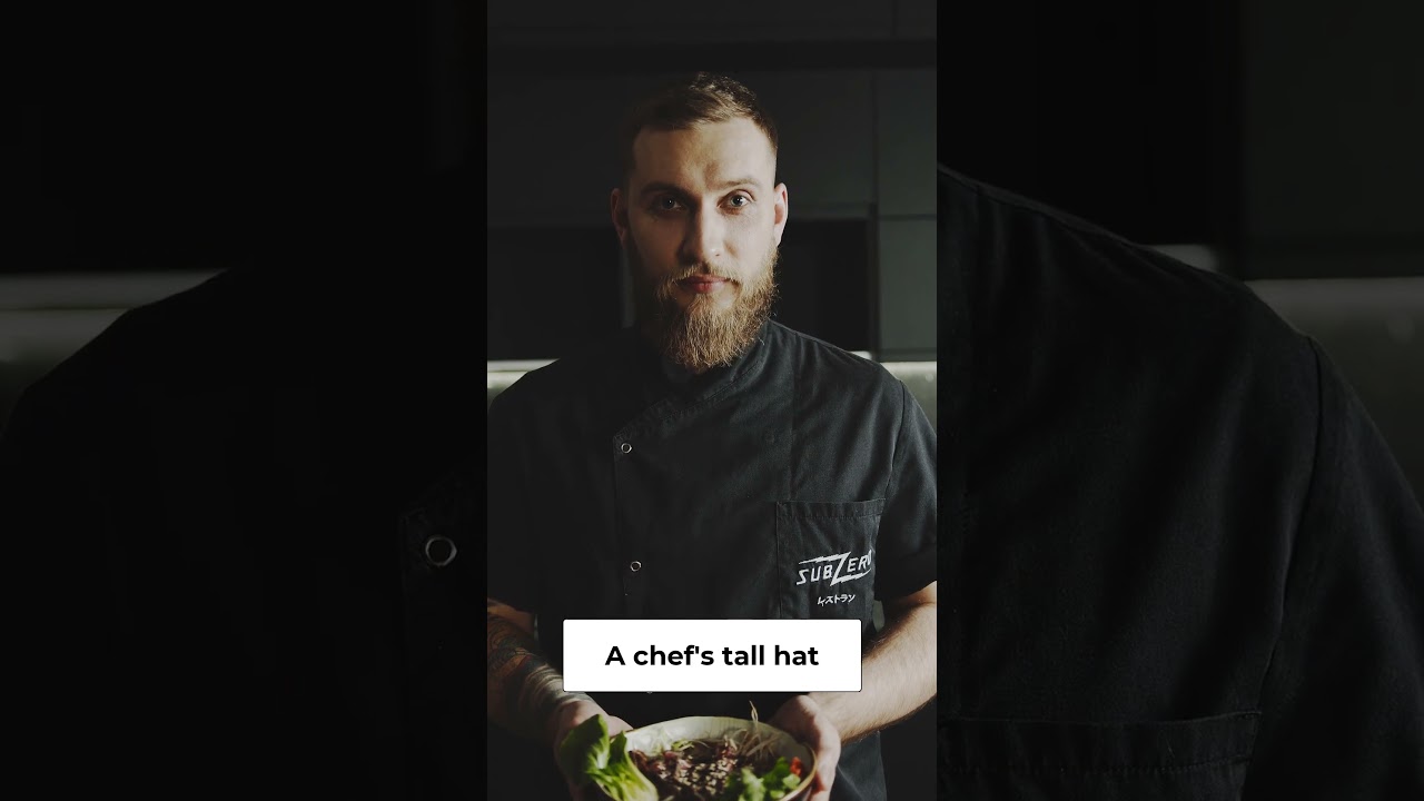 There are exactly 100 pleats in a chef's hat.