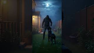 Black Dog Saves His Owner After Being Ignored 😢🐾#shorts #dog #animals 🐶