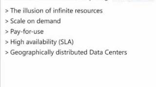 Introduction to Cloud Computing - Step By Step Guide to Windows Azure - Video 1