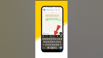 whatsapp How To Enable Voice Typing In Keyboard✅#tech #shortsviral