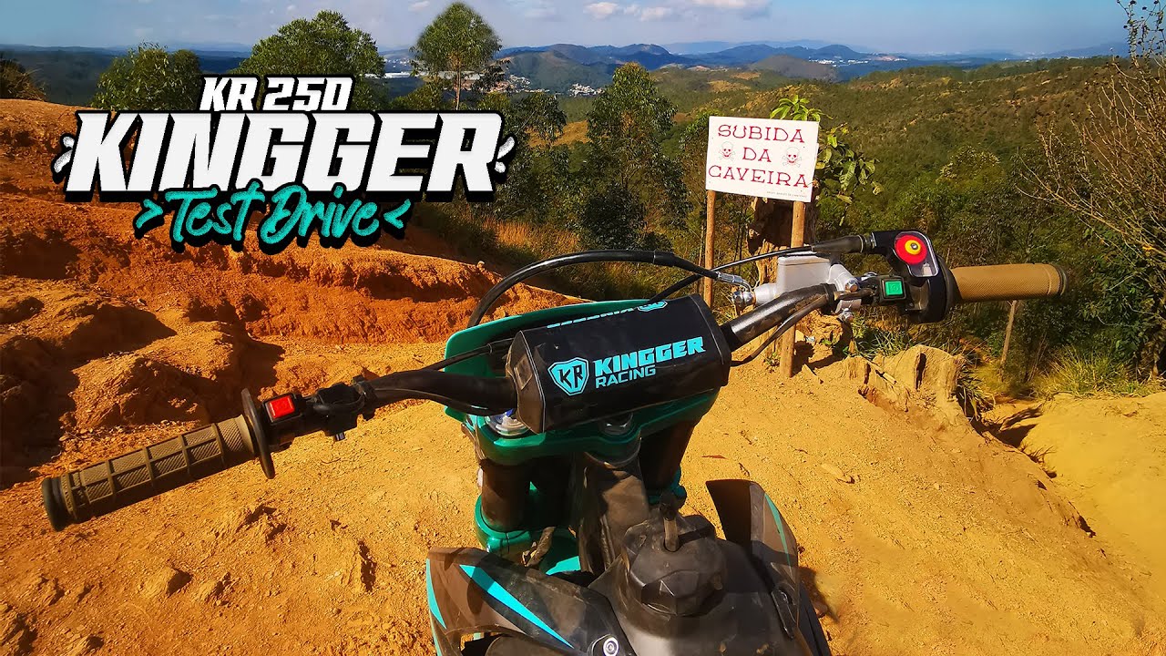 🟢 KINGGER KR 250 (test drive) 🚀 SERÁ QUE É BOA?! - YouTube