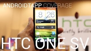 HTC One SV for Cricket (Hands-on Video)