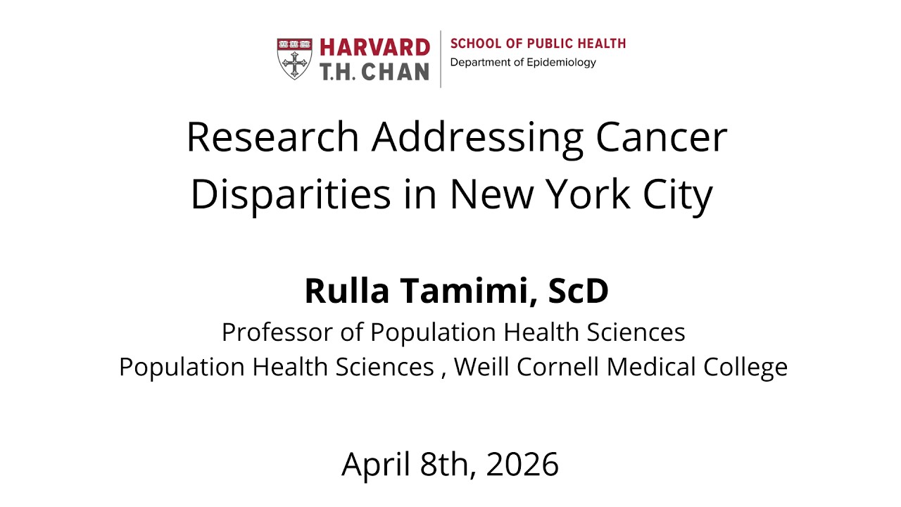 Rulla Tamimi Seminar, April 8, 2026