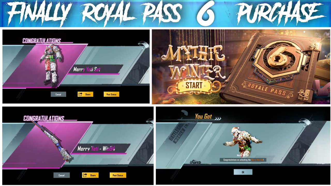 C1S3 Royal Pass Purchase | Bgmi Royal pass Outfit