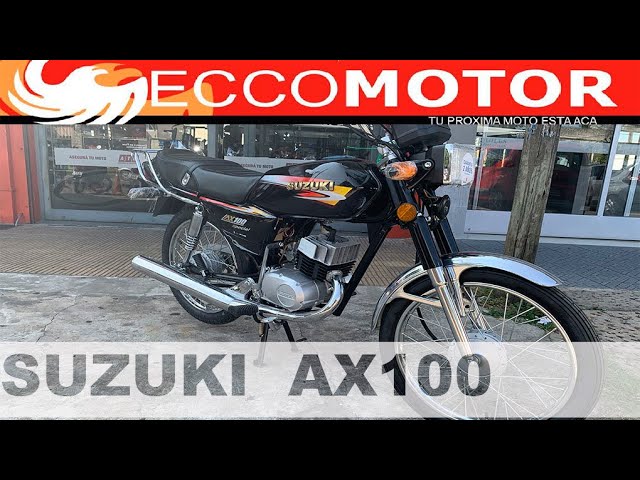  Motocicleta SUZUKI AX1 especificación ECCOMOTOR