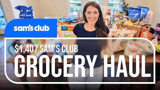 Costco vs Sam’s Club: Our $1,407 Grocery Haul for 14 People