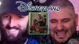 Ethan Has Never Laughed This Hard - Renting 10 mobility scooters for Disneyland