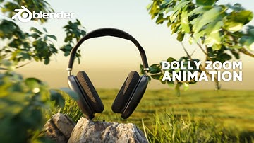 PRODUCT ANIMATION IN BLENDER 3.6 - ”DOLLY ZOOM EFFECT” - TUTORIAL #blender