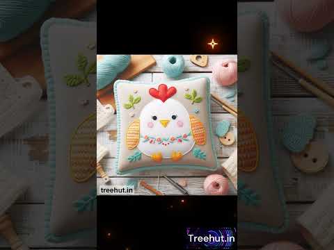 Chicken Cushion Design Ideas, Bird Cushion Ideas - 5186