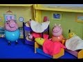 NEW Peppa Pig Full Episode Play-Doh Sleep Over Bananas in pajamas Daddy pig Mammy pig