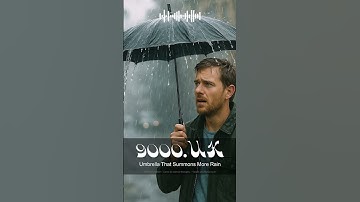 Umbrella That Summons More Rain | by 9000UK | AbsurdCore Rain-Calling Anthem