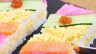 レインボー押し寿司｜C CHANNELレシピ