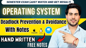 Deadlock Prevention & Avoidance in OS | Simplest Explanation with Real-Life Examples