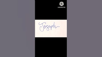 #names #joseph #calligraphy #handwriting #signature #cursive #cursivewriting #lettering