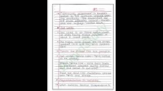 class 10 social science power sharing notes comment for next chapter #handwritten #notes #viralshort