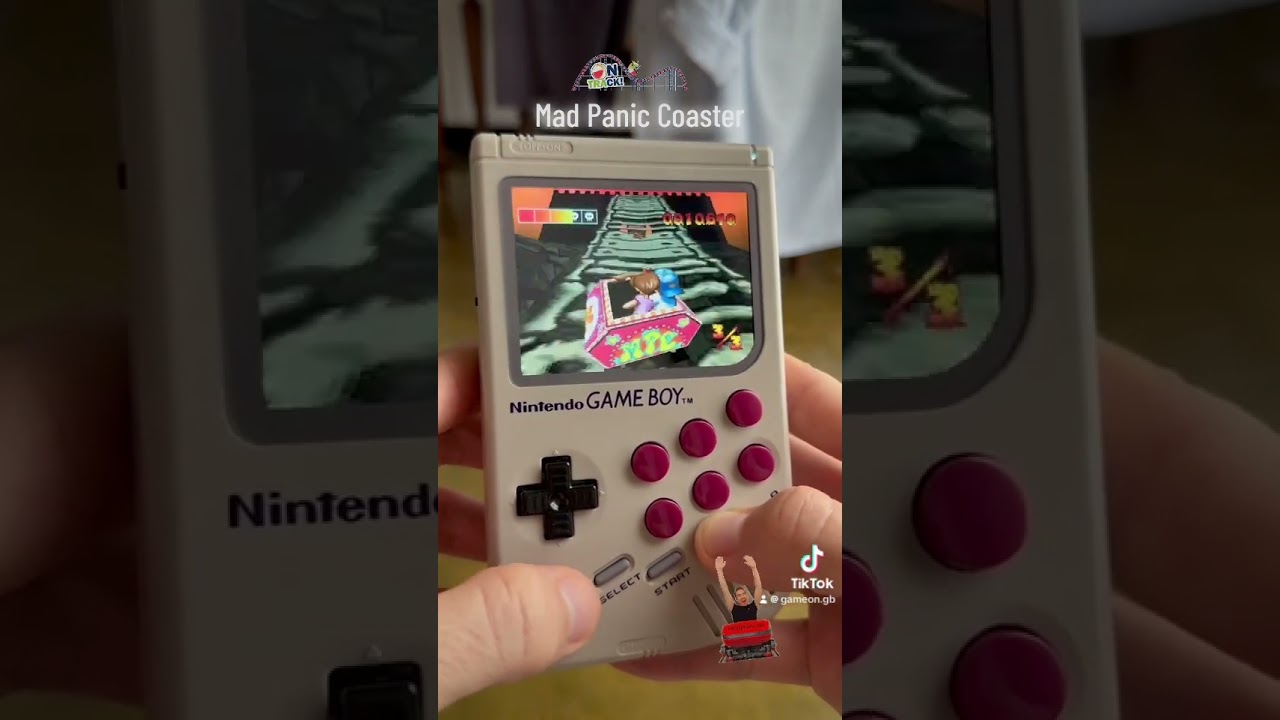 In Mad Panic Coaster, Bakuyan and Kyako’s  journey 1997 