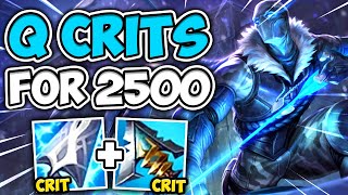 WOW! VARUS Q LEGIT CRITS FOR NUCLEAR DAMAGE (SNIPER VARUS) - League of Legends