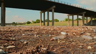 Fort Worth asking for community help to clean Trinity River after flooding fills banks with trash