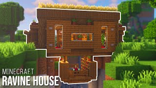 Minecraft : How to Build a Ravine House
