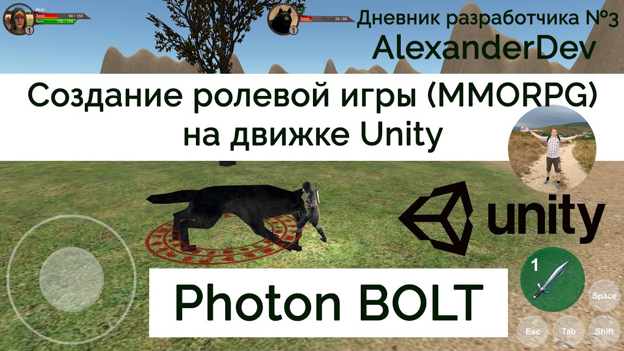 Разработка ролевой игры (MMORPG) на движке Unity в одиночку - Дневник разработчика №3