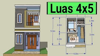 4x5 Meter House Design
