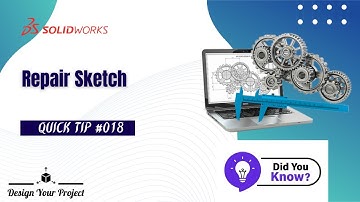 Repair Sketch | Quick sketching tips| Tutorial | Tips and Tricks | Shortcut | Solidworks