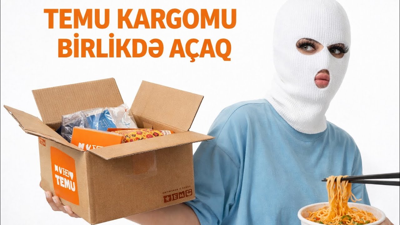 İLK Mini Vlogum 😍 | Temu Kargolarımı Açırıq 📦