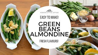 1-Minute Video! GREEN BEANS ALMONDINE | Easy & Amazing! Green Beans Almondine