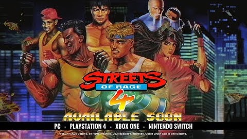 Streets of Rage 4 - Retro Reveal