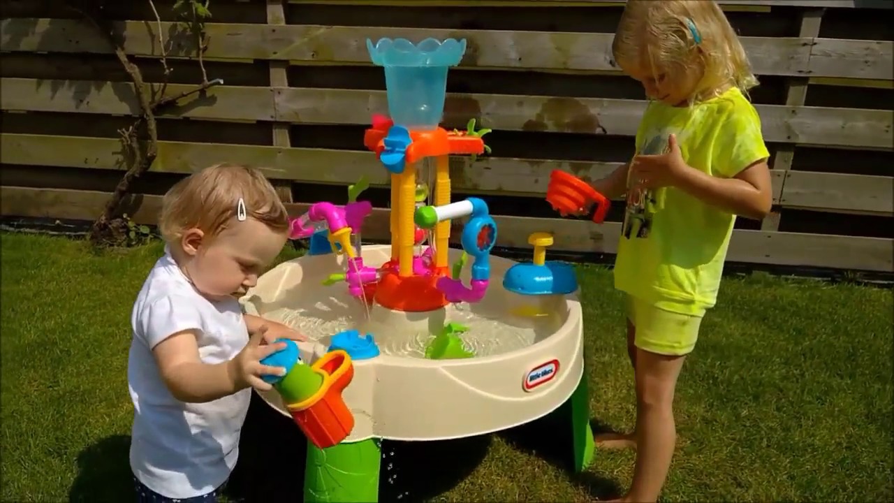 antenne speelgoed straal Little Tikes Watertafel - YouTube