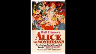 Animated Disney Movie Weekalice In Wonderland 1951