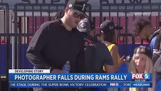 SDSU Alum Photographer Falls From Super Bowl Victory Stage