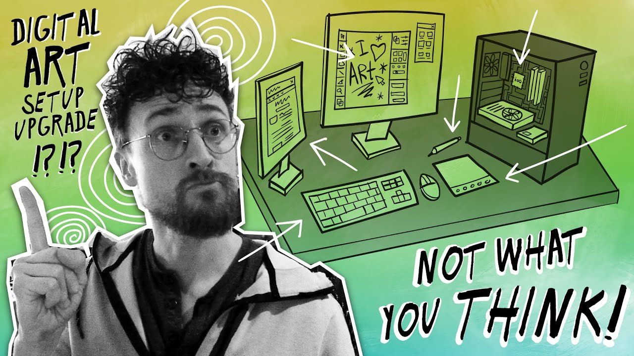 The MOST IMPORTANT Upgrade For Your Digital Art Setup  (NOT what you think!)