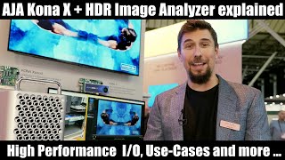 AJA Kona X + HDR Image Analyzer explained