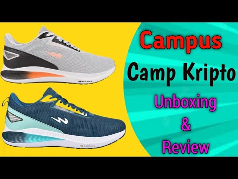 Campus camp kripto shoes unboxing and review | Campus new shoes 2022