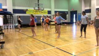 Taylor High School Pacesetters Audition Dance 2013