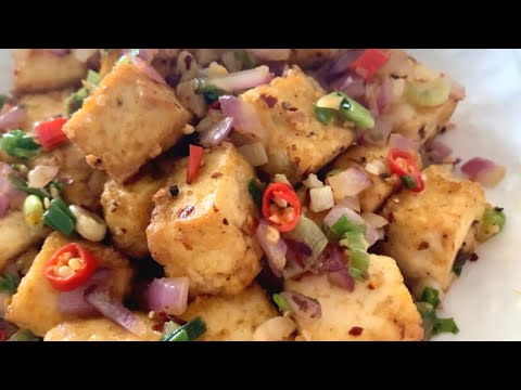 Air Fryer Salt amp Pepper Tofu  Easy Delicious amp irresistible    